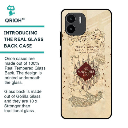 Magical Map Glass Case for Redmi A1