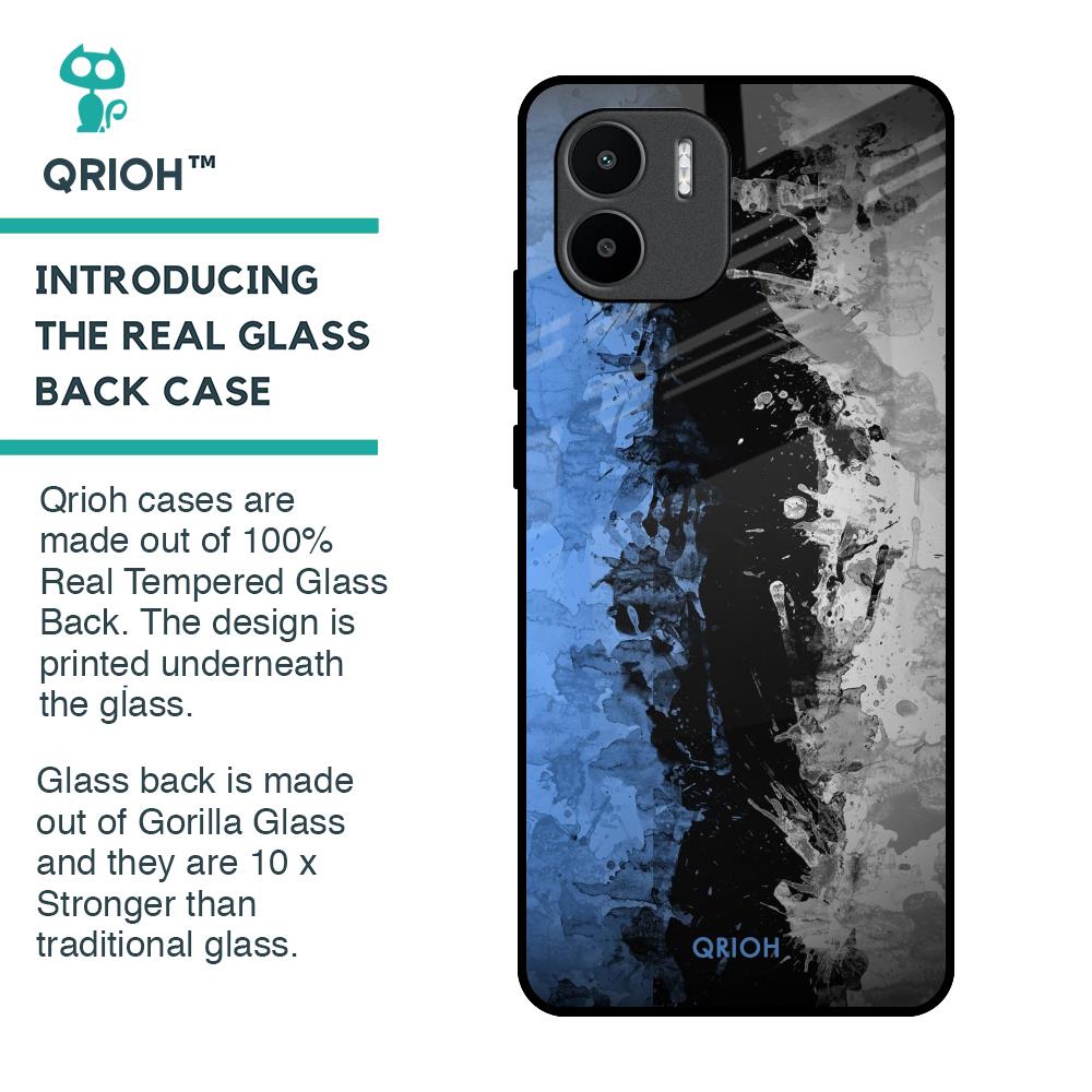 Dark Grunge Glass Case for Redmi A1