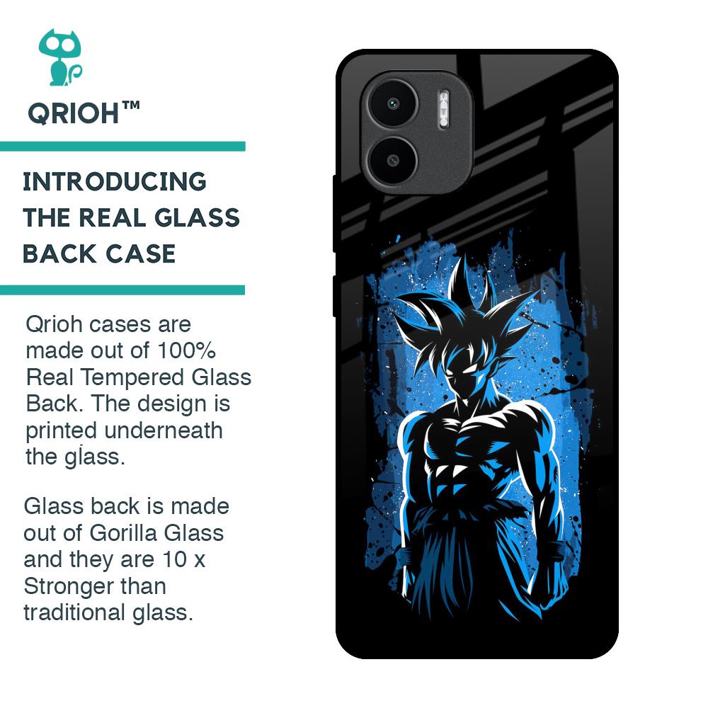 Splatter Instinct Glass Case for Redmi A1