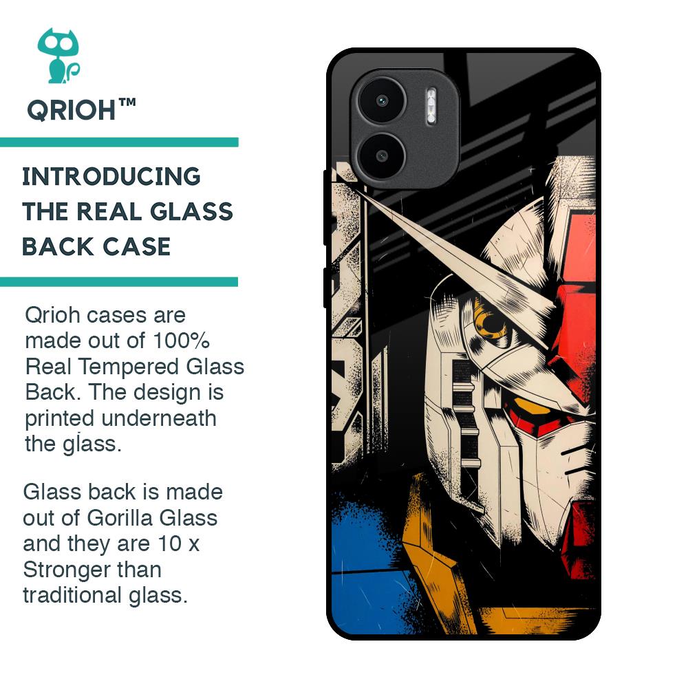 Transformer Art Glass Case for Redmi A1