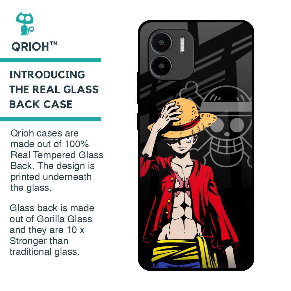 Hat Crew Glass Case for Redmi A1
