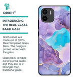 Alcohol ink Marble Glass Case for Redmi A1
