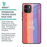 Lucky Abstract Glass Case for Redmi A1