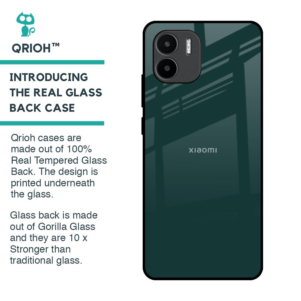 Olive Glass Case for Redmi A1