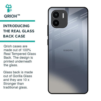 Space Grey Gradient Glass Case for Redmi A1