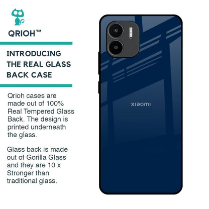 Royal Navy Glass Case for Redmi A1