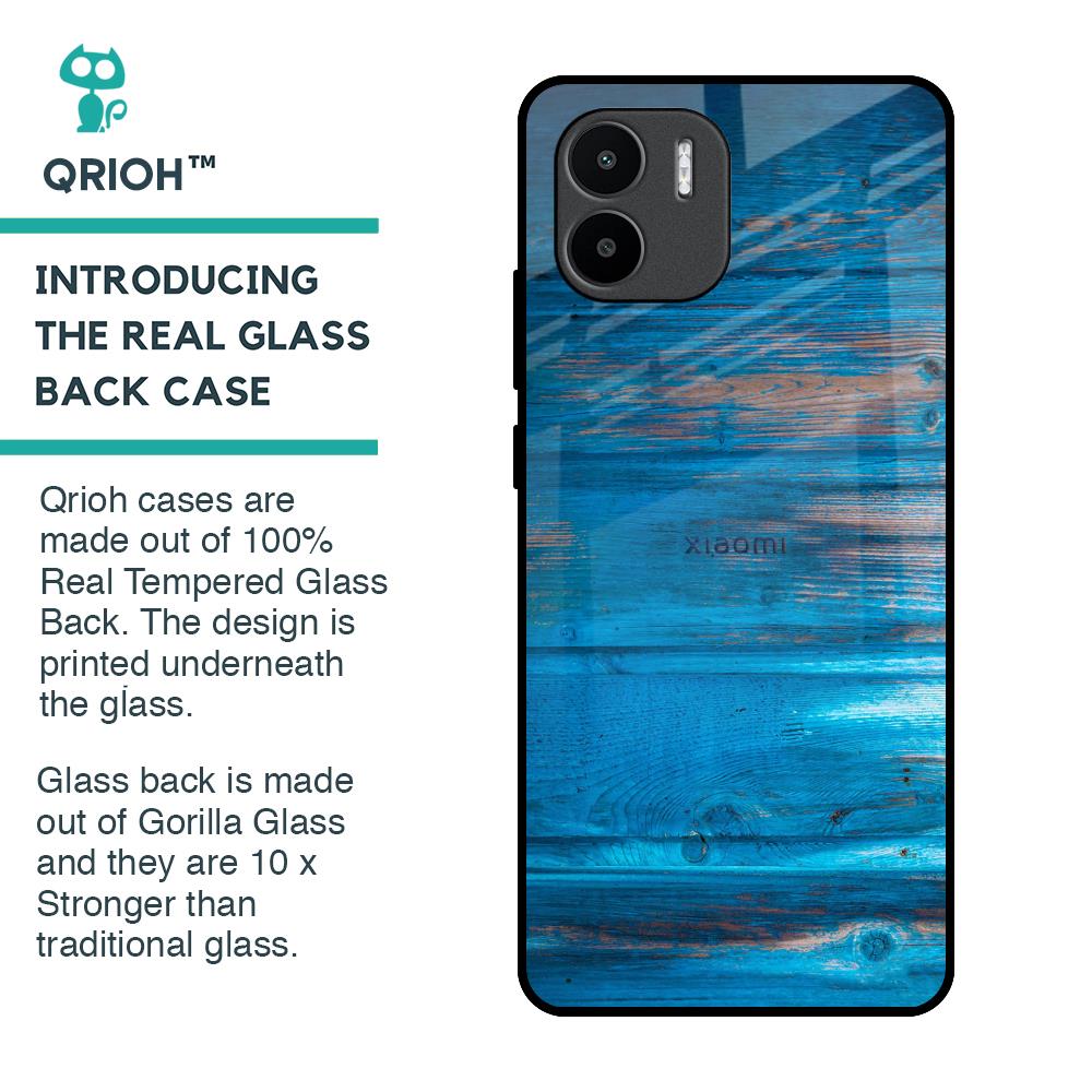 Patina Finish Glass case for Redmi A1