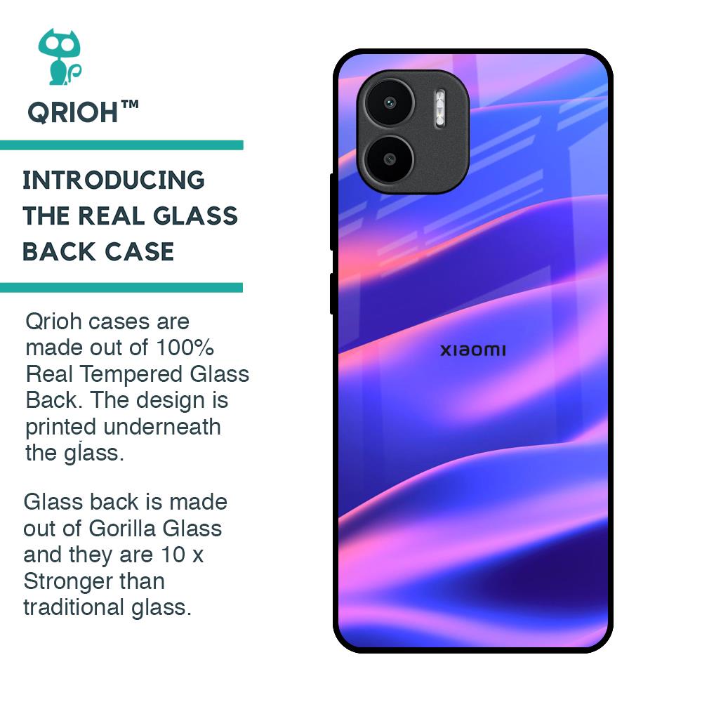 Colorful Dunes Glass Case for Redmi A1