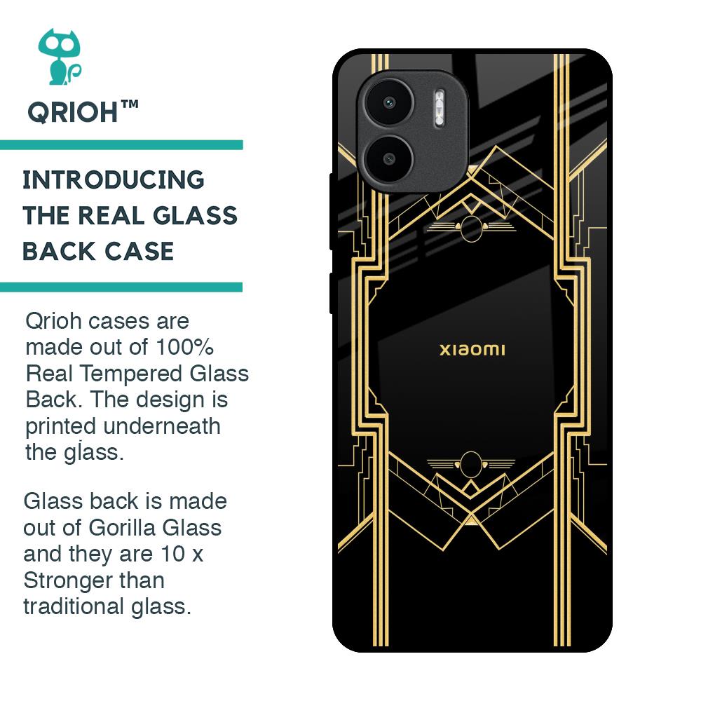 Sacred Logo Glass Case for Redmi A1