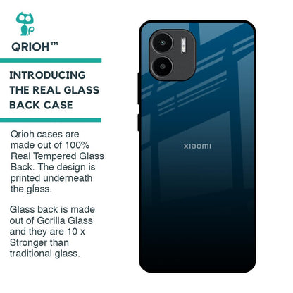 Sailor Blue Glass Case For Redmi A1
