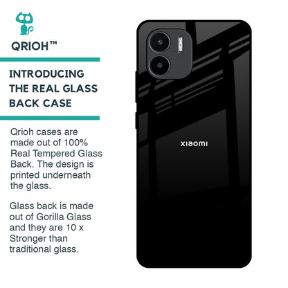 Jet Black Glass Case for Redmi A1