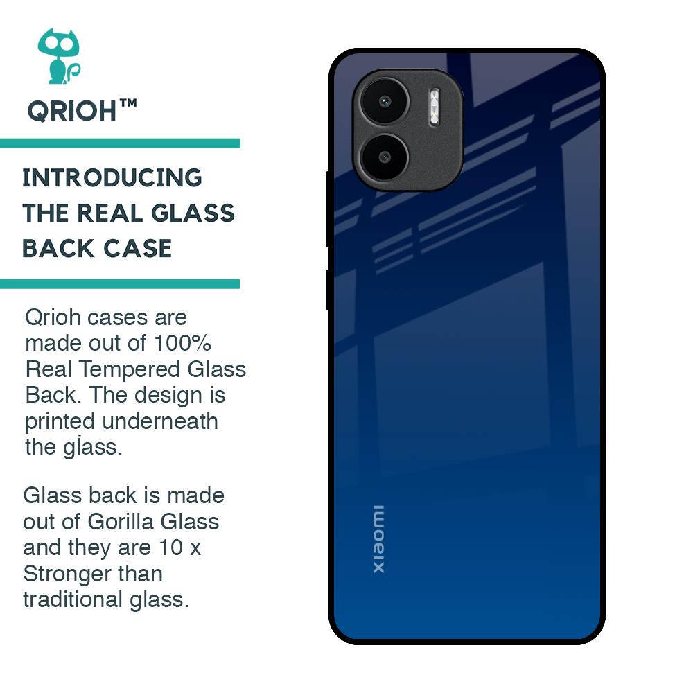 Very Blue Glass Case for Redmi A1