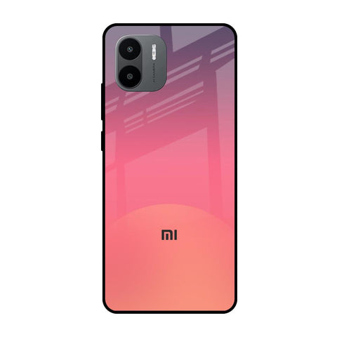 Sunset Orange Redmi A1 Glass Cases & Covers Online