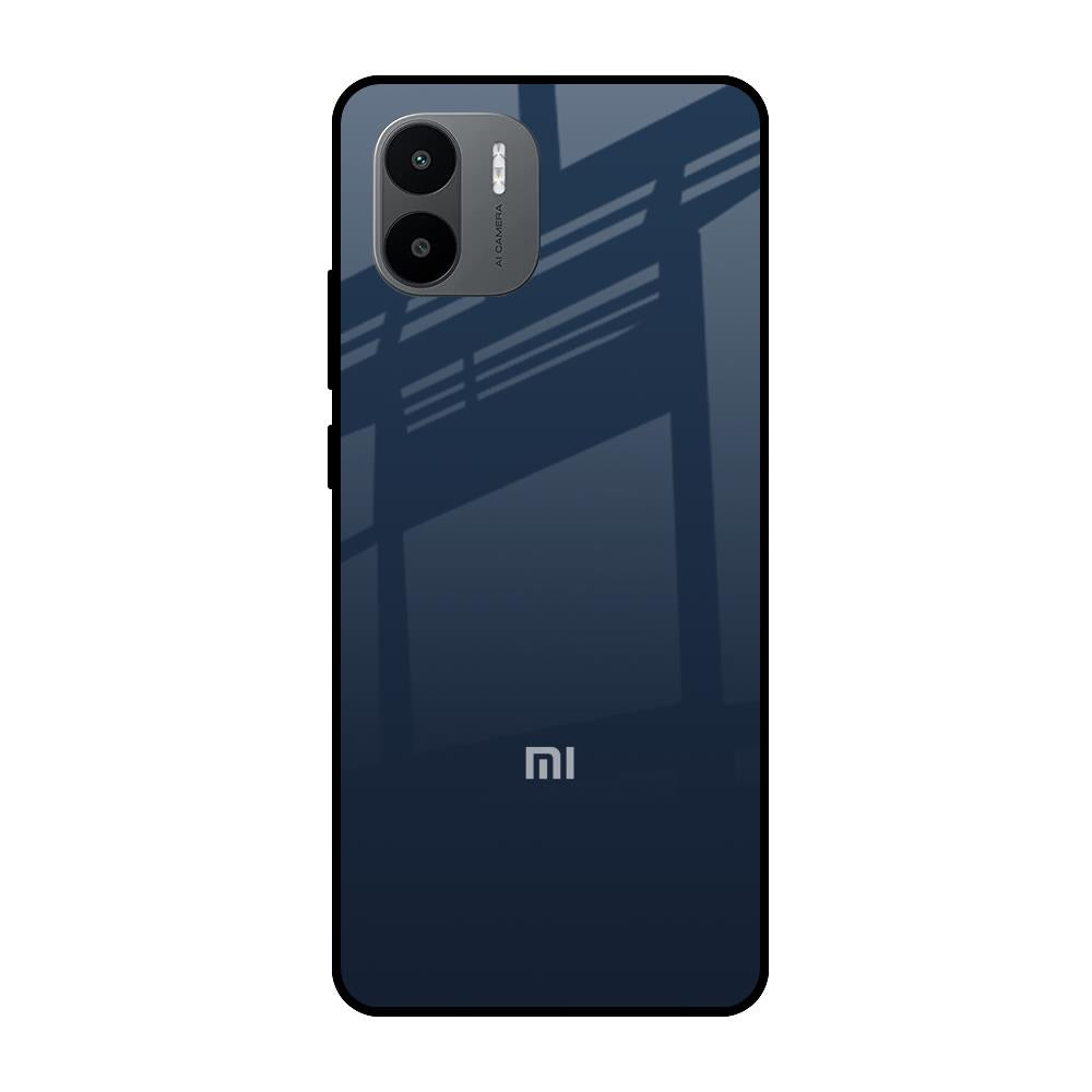 Overshadow Blue Redmi A1 Glass Cases & Covers Online