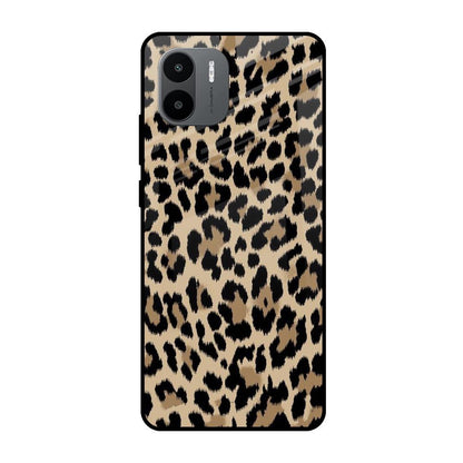 Leopard Seamless Redmi A1 Glass Cases & Covers Online