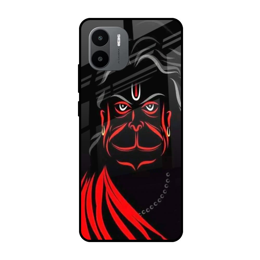 Lord Hanuman Redmi A1 Glass Cases & Covers Online