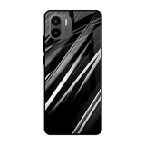 Black & Grey Gradient Redmi A1 Glass Cases & Covers Online