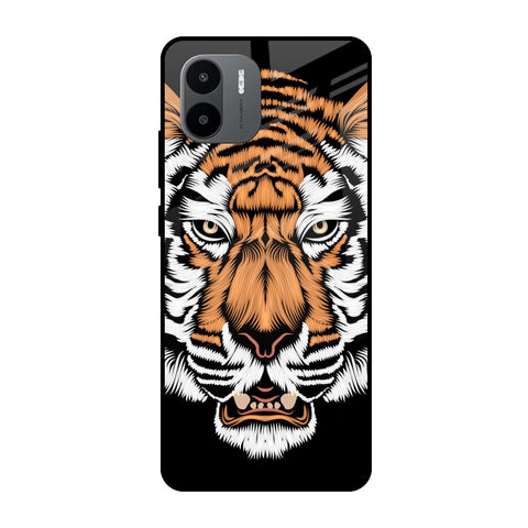 Angry Tiger Redmi A1 Glass Cases & Covers Online