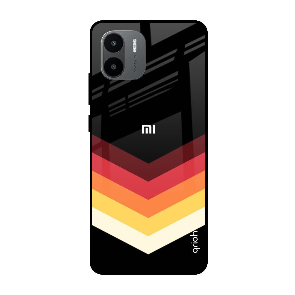 Abstract Arrow Pattern Redmi A1 Glass Cases & Covers Online