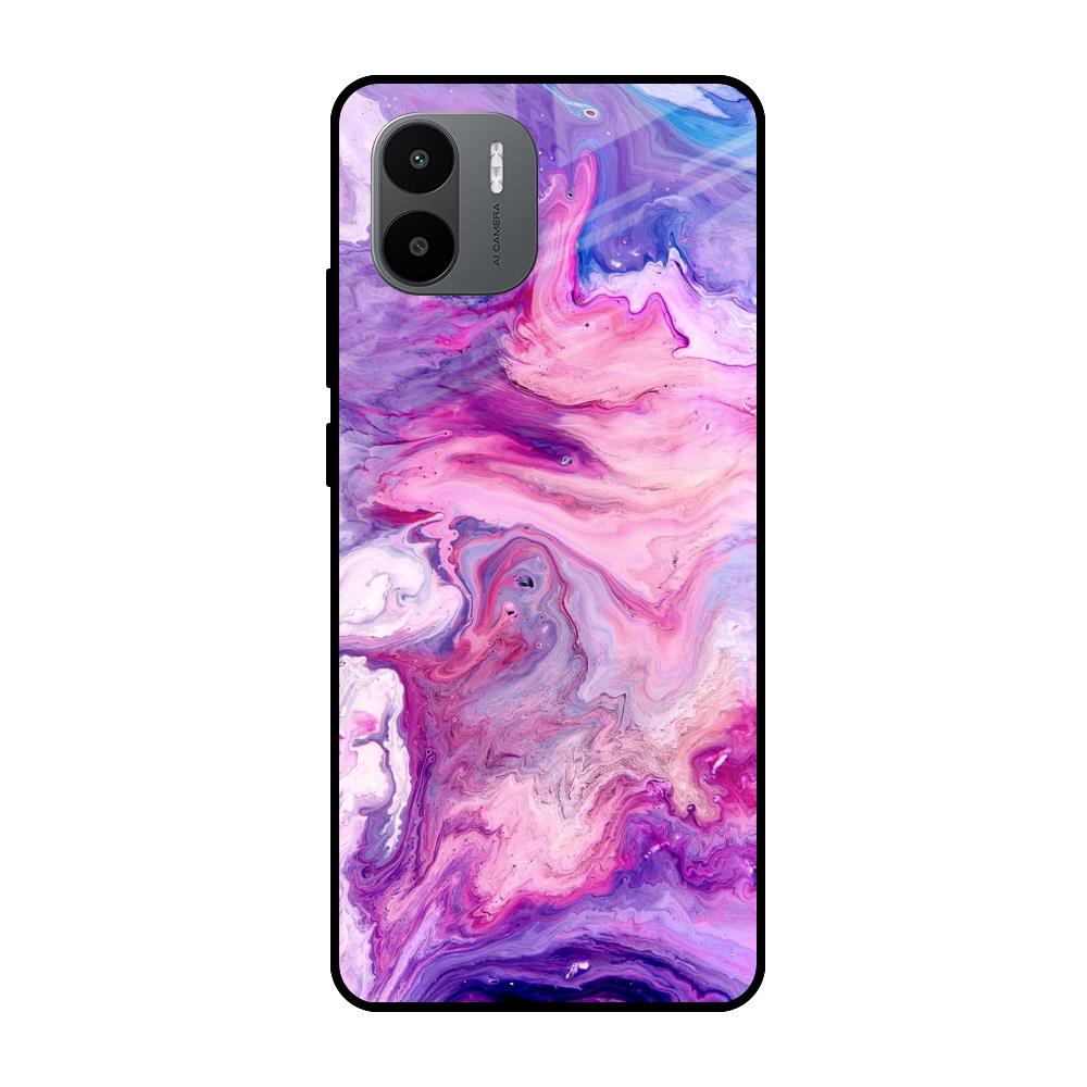 Cosmic Galaxy Redmi A1 Glass Cases & Covers Online