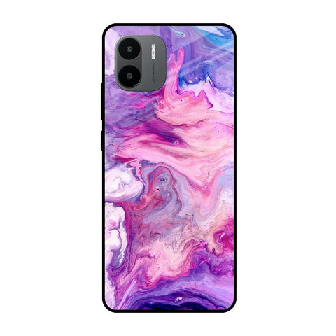 Cosmic Galaxy Redmi A1 Glass Cases & Covers Online