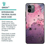 Space Doodles Glass Case for Redmi A1
