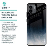Black Aura Glass Case for Redmi A1
