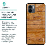 Timberwood Glass Case for Redmi A1