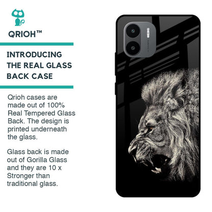 Brave Lion Glass case for Redmi A1