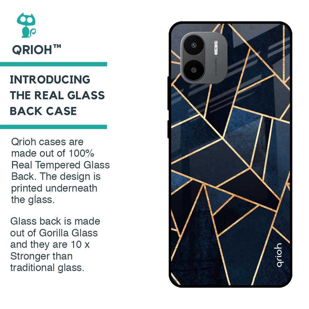 Abstract Tiles Glass case for Redmi A1