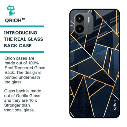 Abstract Tiles Glass case for Redmi A1