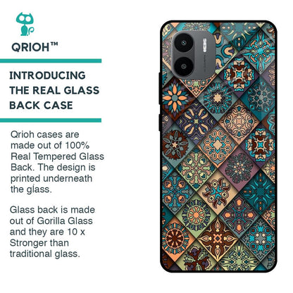 Retro Art Glass case for Redmi A1