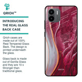 Crimson Ruby Glass Case for Redmi A1