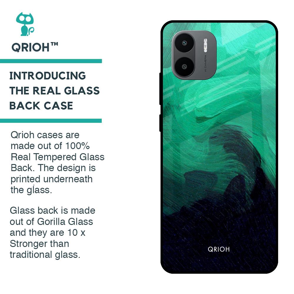 Scarlet Amber Glass Case for Redmi A1
