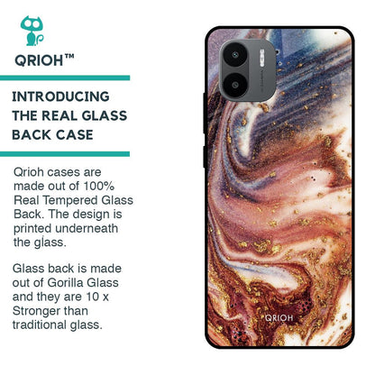 Exceptional Texture Glass Case for Redmi A1
