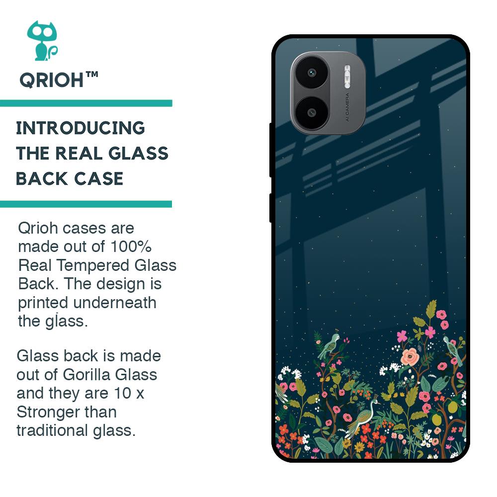 Small Garden Glass Case For Redmi A1