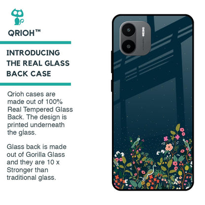 Small Garden Glass Case For Redmi A1