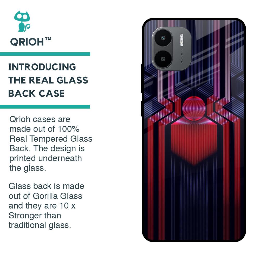Super Art Logo Glass Case For Redmi A1
