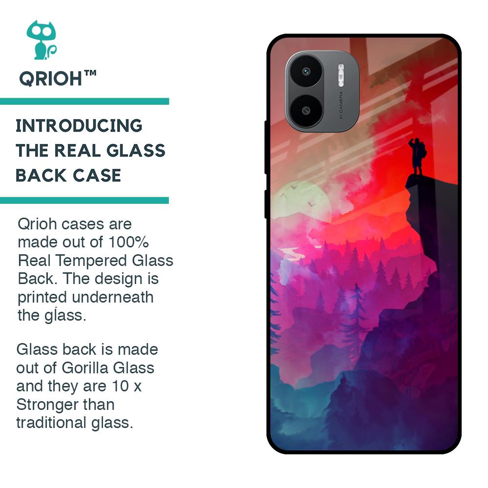 Dream So High Glass Case For Redmi A1