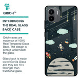 Astronaut Dream Glass Case For Redmi A1
