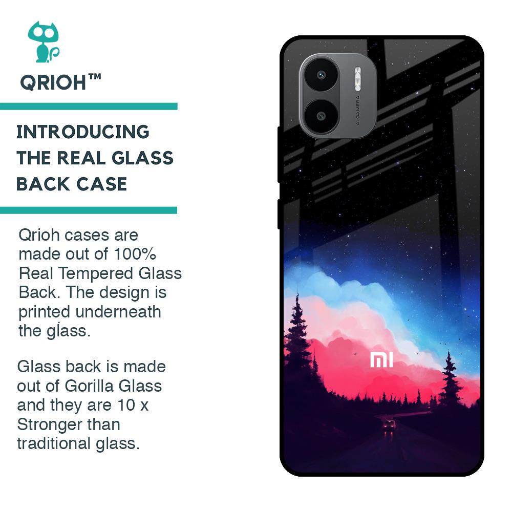 Drive In Dark Glass Case For Redmi A1