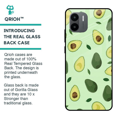 Avocado Green Glass Case For Redmi A1