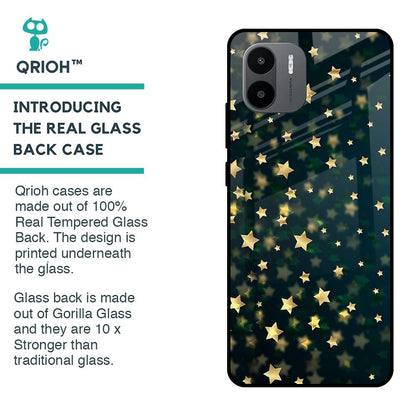 Dazzling Stars Glass Case For Redmi A1