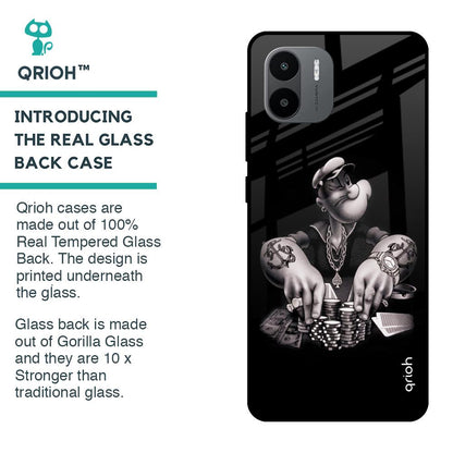 Gambling Problem Glass Case For Redmi A1