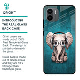 Adorable Baby Elephant Glass Case For Redmi A1