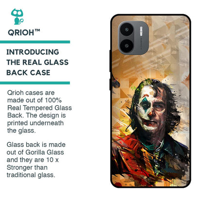 Psycho Villain Glass Case for Redmi A1