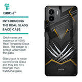 Black Warrior Glass Case for Redmi A1