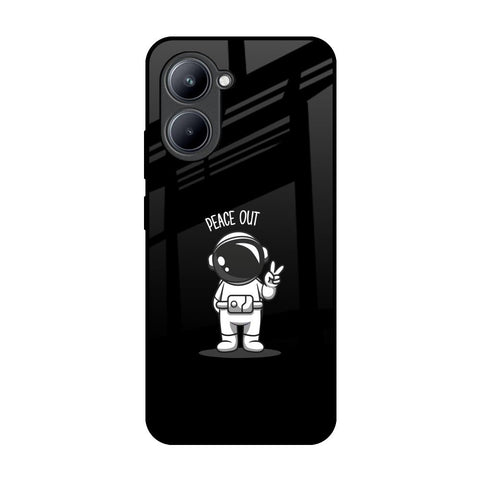 Peace Out Astro Realme C33 Glass Back Cover Online