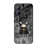 Cartoon Art Realme C33 Glass Back Cover Online