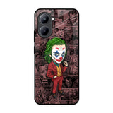 Joker Cartoon Realme C33 Glass Back Cover Online